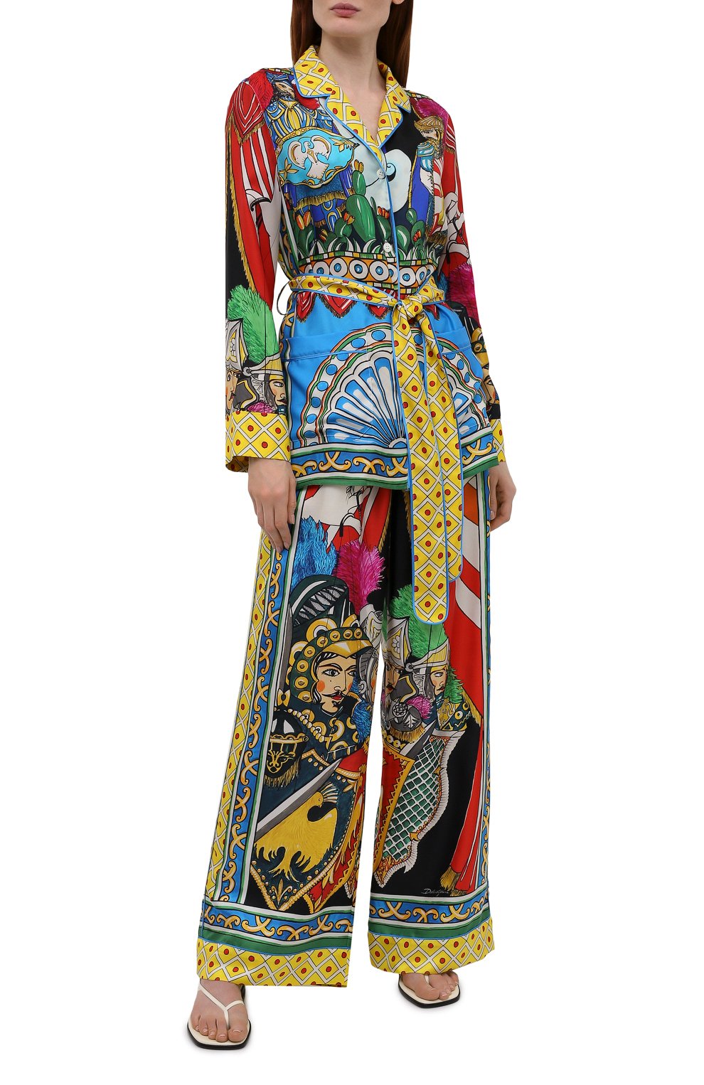 Шелковая рубашка DOLCE & GABBANA, арт. F5N53T/GDS12, фото 2