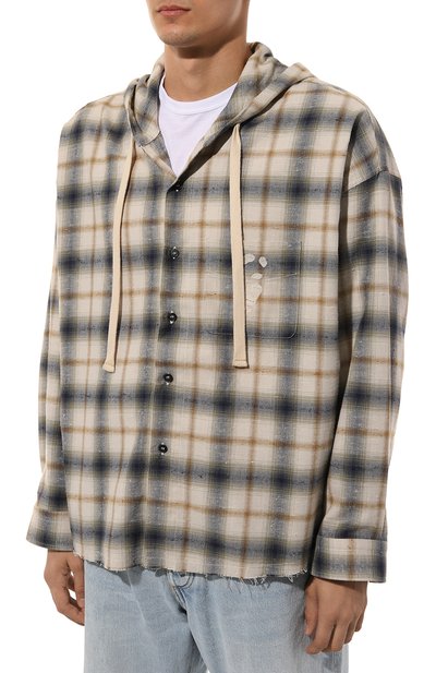 Хлопковая куртка-рубашка AN OTHER DATE, арт. F40DMASI075, фото 3