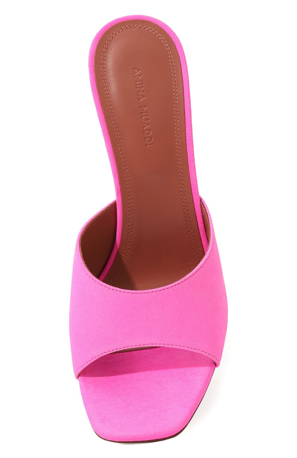 Кожаные мюли lupita 95 AMINA MUADDI, арт. LUPITA SLIPPER/SUEDE, фото 6