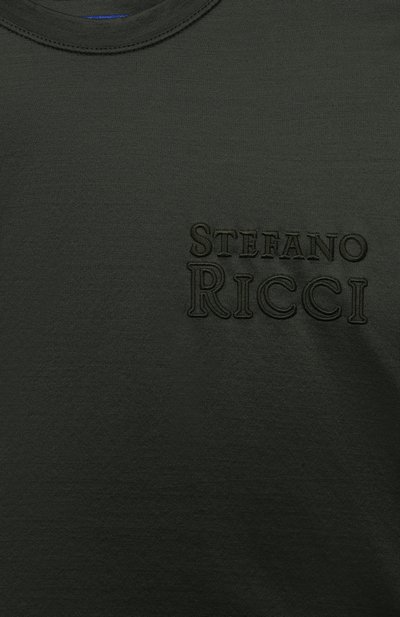 Хлопковая футболка STEFANO RICCI JUNIOR, арт. YNH3300940/TE0001, фото 3