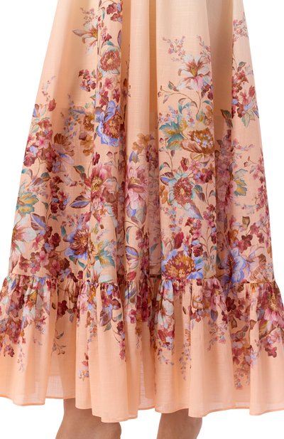 Хлопковое платье ZIMMERMANN, арт. 6875DRS261, фото 4