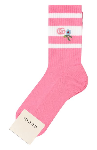 Женские хлопковые носки GUCCI, арт. 583446 3GD84