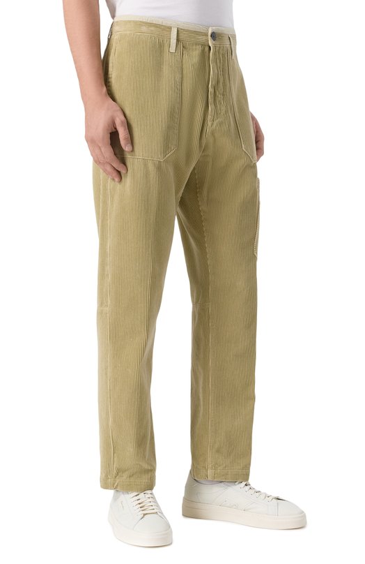 Вельветовые брюки Stone Island 811532604 Бежевый  811532604 Фото 3
