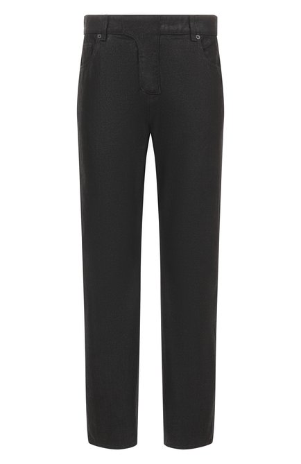 Мужские джинсы BALMAIN черного цвета, арт. EH0MI083/DF72 | Фото 1 (Драгоценные камни: Проставлено; Длина (брюки, джинсы): Стандартные; Материал внешний: Хлопок; Материал сплава: Проставлено)