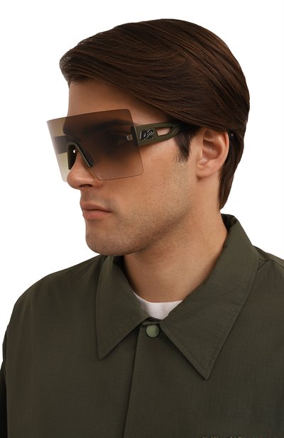 Солнцезащитные очки DSQUARED2 коричневого цвета по цене 28500 руб., арт. D20126 XL7, фото 3 Солнцезащитные очки DSQUARED2, арт. D20126 XL7, фото 3