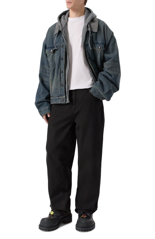 Джинсовая куртка Balenciaga 849909/TTW76 Синий  849909/TTW76 Фото 2