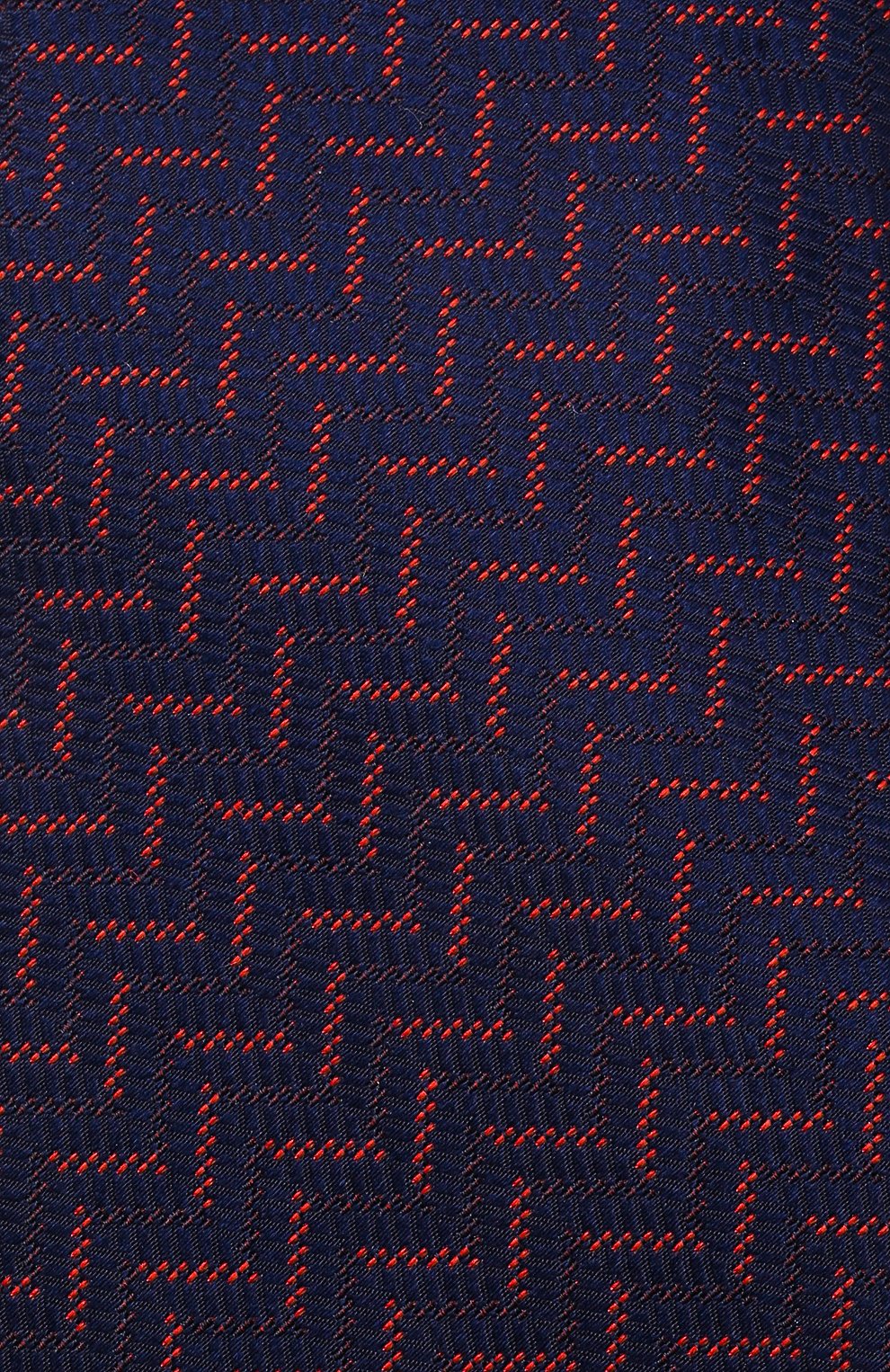 Шелковый галстук CANALI темно-синего цвета по цене 13250 руб., арт. 18/HJ03425, фото 4 Шелковый галстук CANALI, арт. 18/HJ03425, фото 4