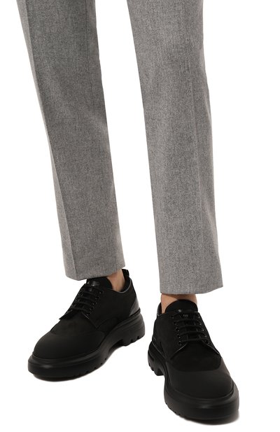 Замшевые дерби CAMERLENGO, арт. 16624/NER0, фото 3