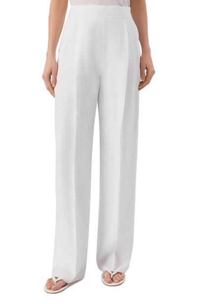 Льняные брюки AGNONA, арт. T71008E/U3049E, фото 3