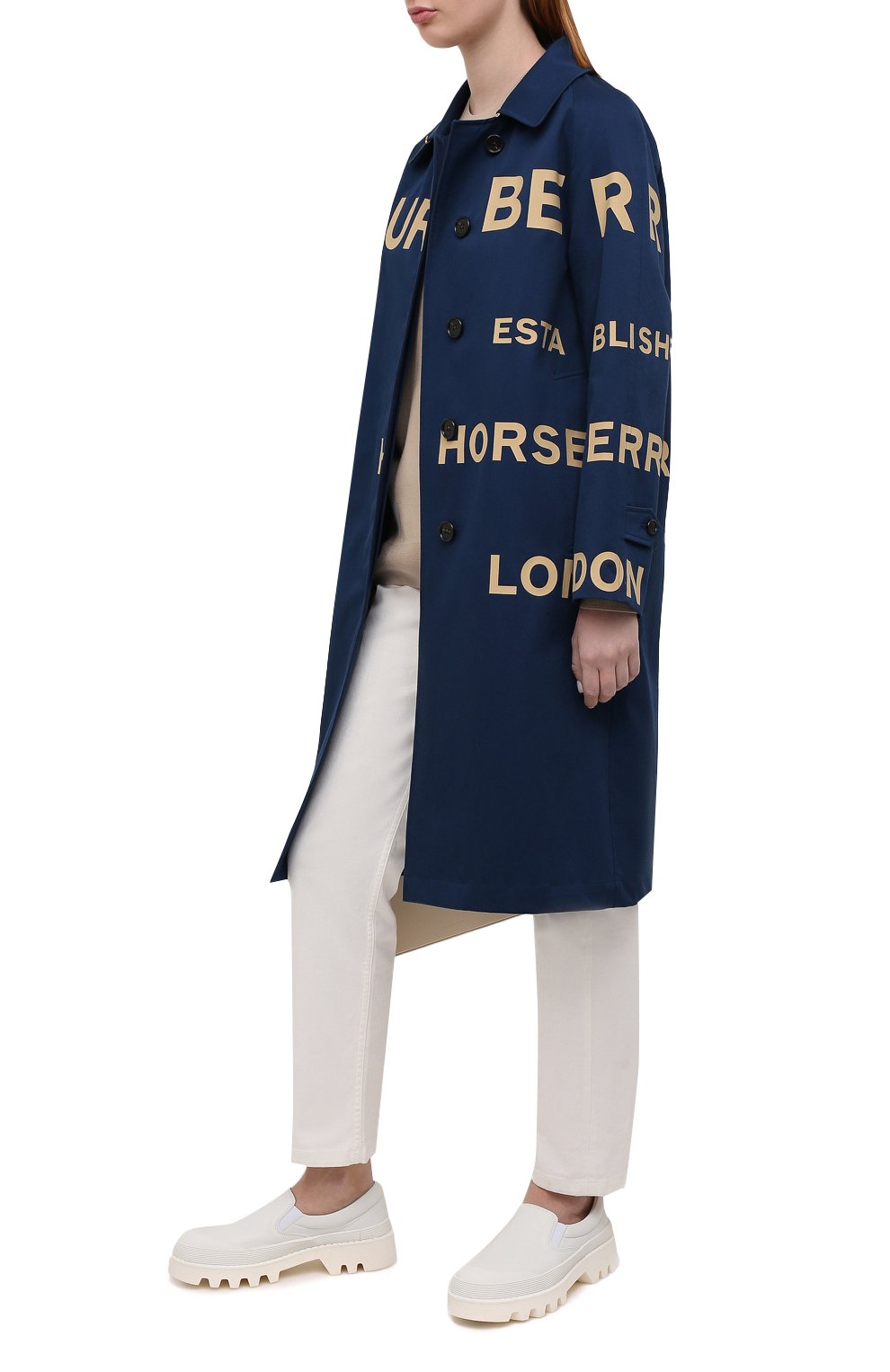 Хлопковый плащ antonia BURBERRY, арт. 8038935, фото 2