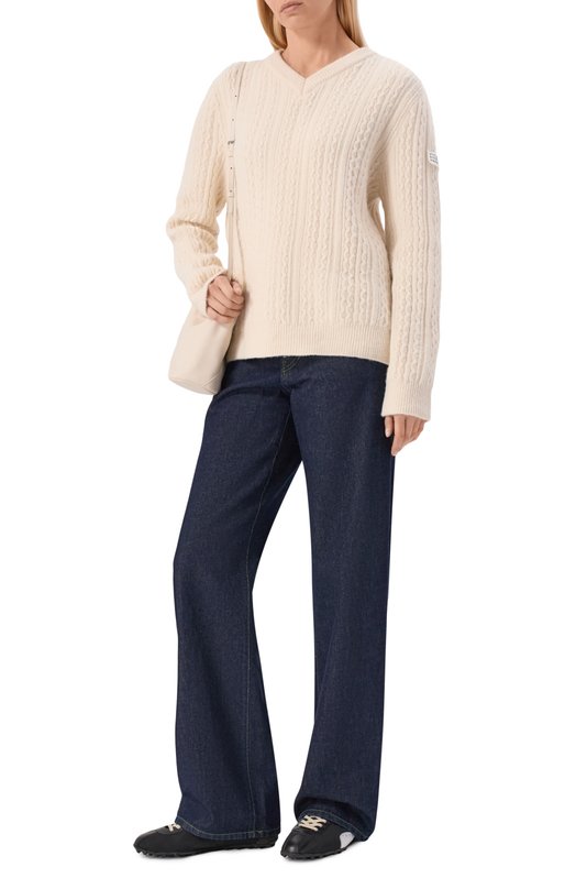 Свитер MM6 S62HN0008/M13195 Кремовый  S62HN0008/M13195 Фото 2