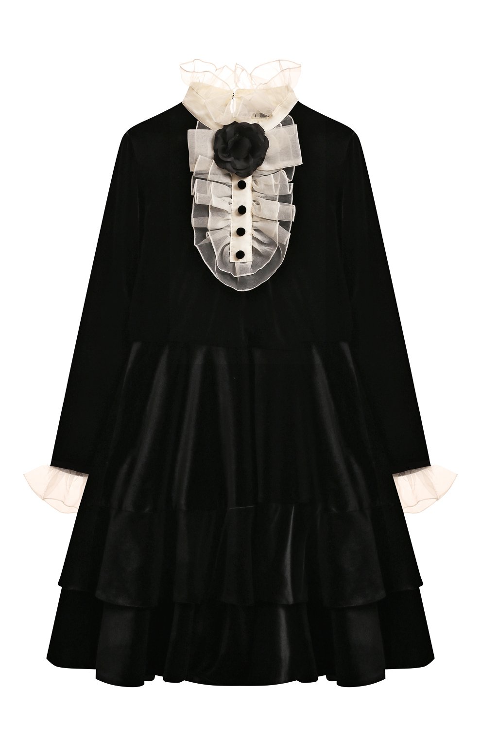 Бархатное платье DESIGNERS CAT, арт. 100000K01001477/14A-16A, фото 1