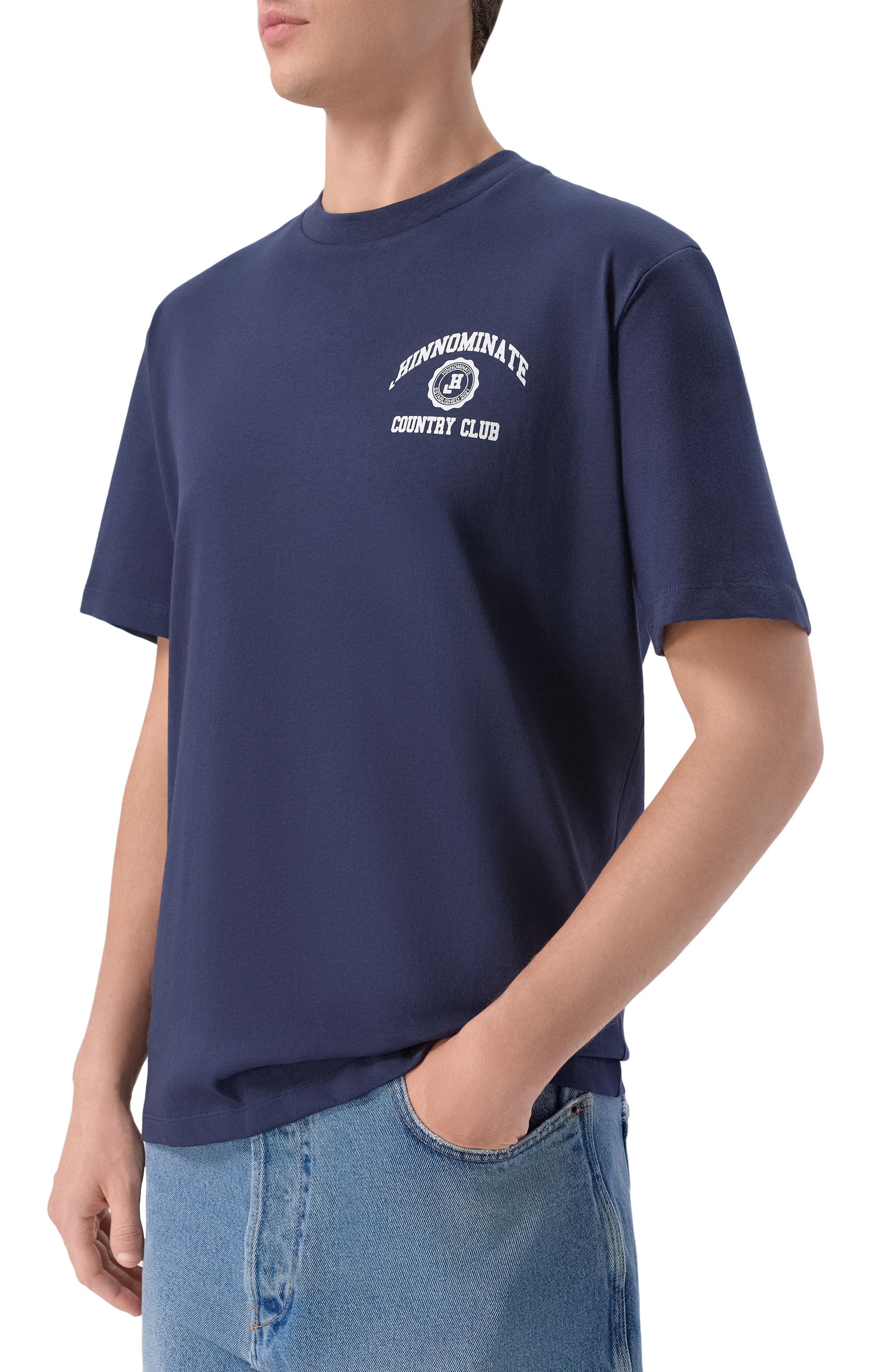 Хлопковая футболка HINNOMINATE, арт. HMABM01561, фото 3