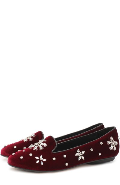 Бархатные слиперы с кристаллами MISSOURI, арт. 76949/35-41, фото 1