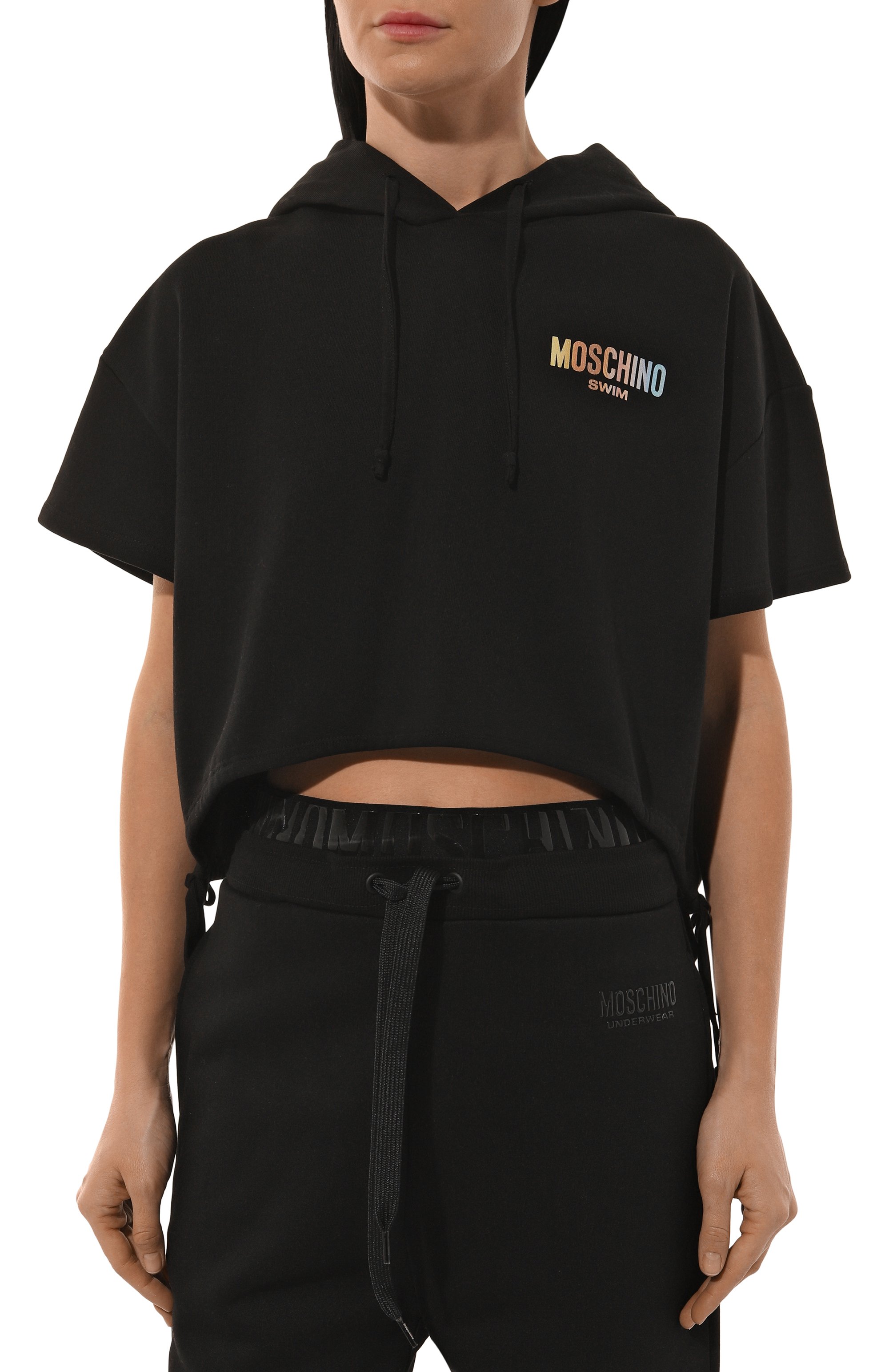 Хлопковое худи MOSCHINO, арт. A1707/9410, фото 3