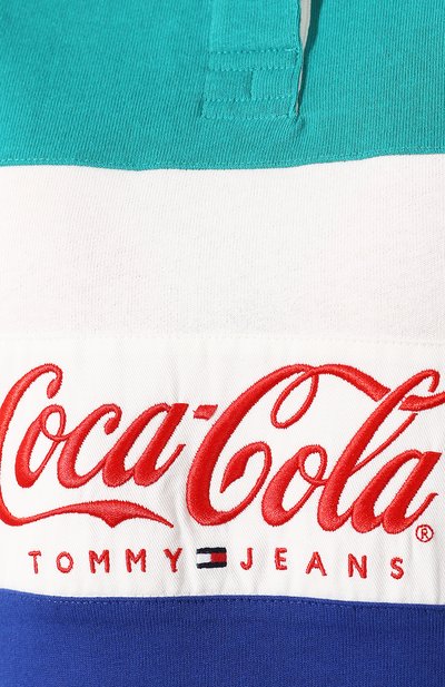 Хлопковое поло TOMMY HILFIGER, арт. DW0DW06933, фото 5