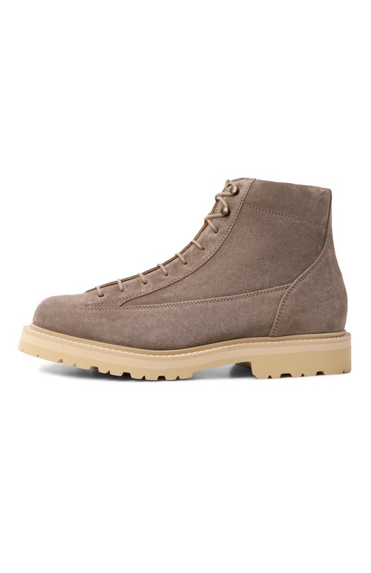Замшевые ботинки Urban Outdoor Brunello Cucinelli MZUNVJW717 Бежевый  MZUNVJW717 Фото 4