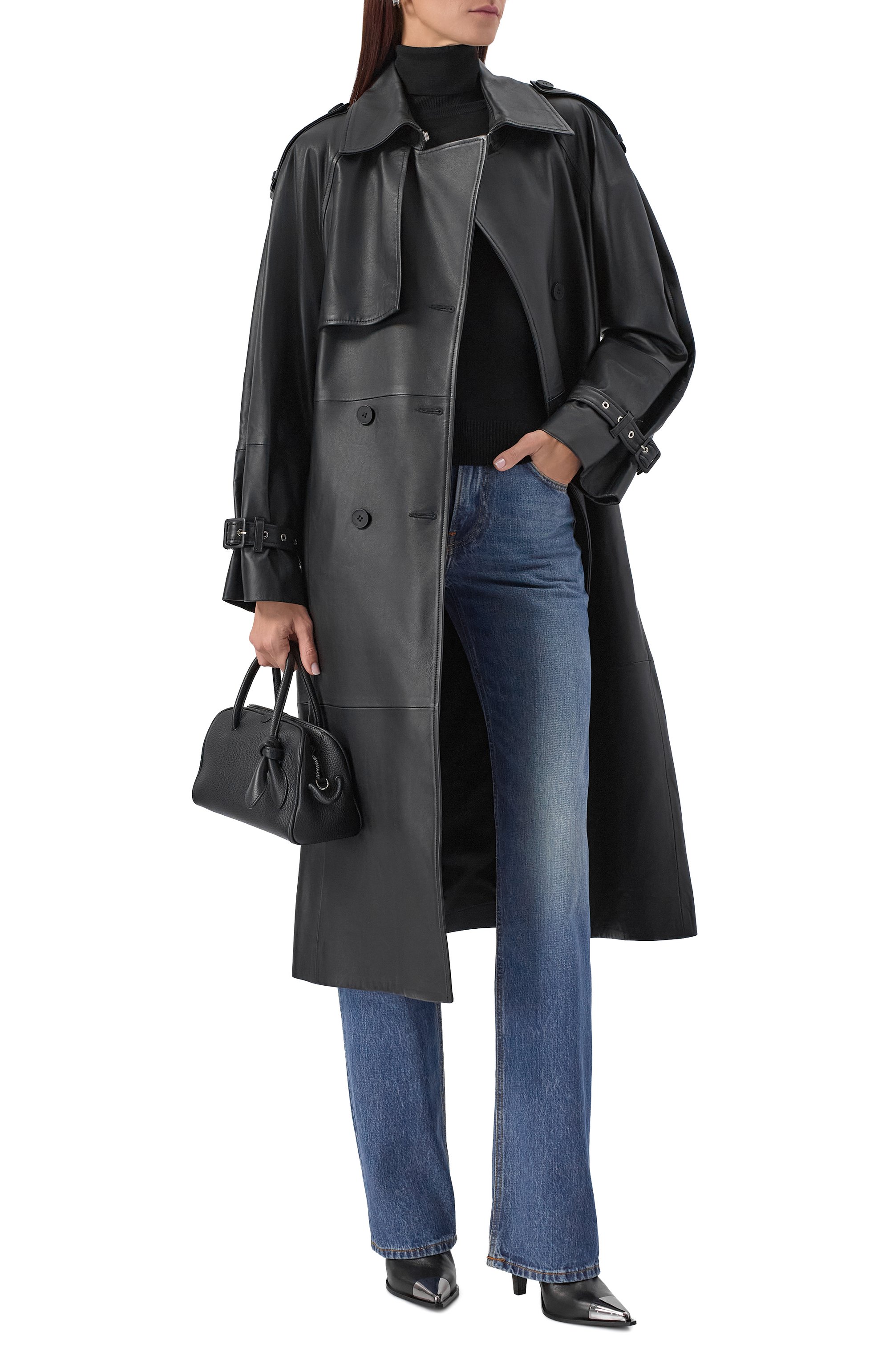 Кожаный тренч IVY OAK, арт. I0118037/LINDA, фото 2