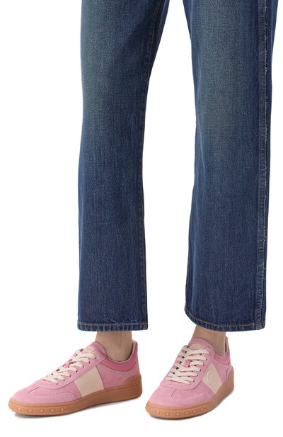 Женские замшевые кеды upvillage VALENTINO, арт. 8W0S0IL9/LAL