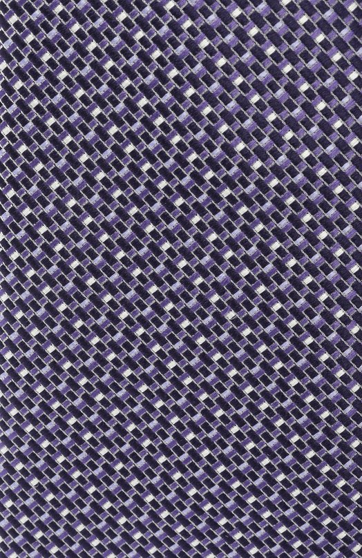 Шелковый галстук Brioni O62H00-PC462 Фиолетовый  O62H00-PC462 Фото 4