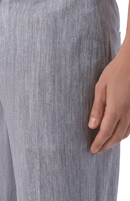 Хлопковые брюки Circolo 1901 CN5255 Серый  CN5255 Фото 5