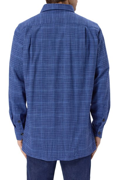 Рубашка из шерсти и шелка KITON, арт. UMC016K0617E14, фото 4