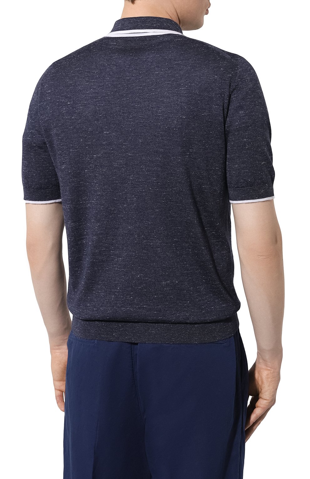 Поло из шерсти и шелка ZILLI, арт. KZP002M0345VHEM00, фото 4