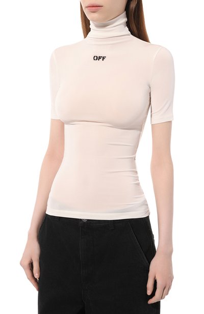 Водолазка из вискозы OFF-WHITE, арт. 0WAD137C99JER002, фото 3