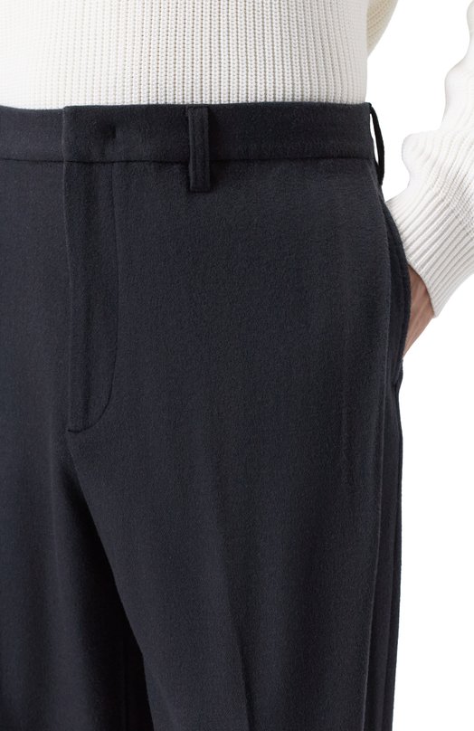 Брюки из шерсти и кашемира Emporio Armani EM004900/AF17835 Серый  EM004900/AF17835 Фото 5