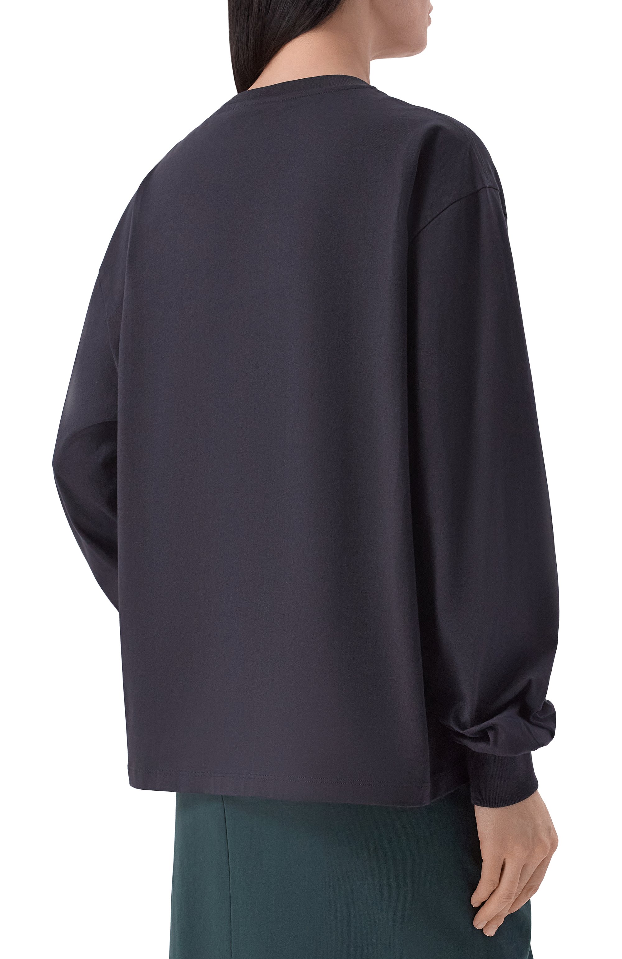 Хлопковый свитшот GANNI, арт. A1050176, фото 4