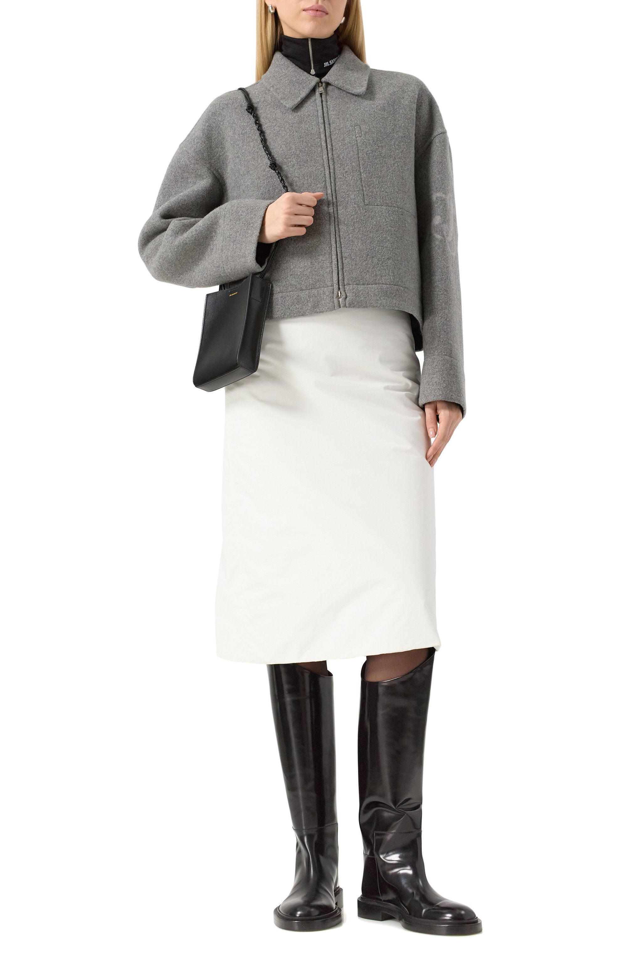 Утепленная юбка JIL SANDER, арт. J03MA0212/J45002, фото 2