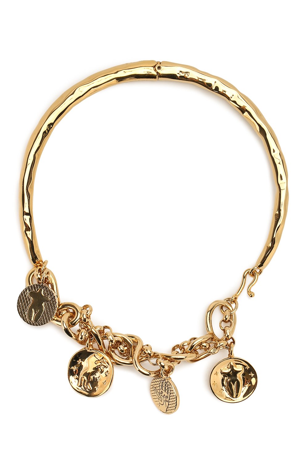 Колье emoji CHLOÉ золотого цвета по цене 110500 руб., арт. CHC19AF010CB7, фото 1 Колье emoji CHLOÉ, арт. CHC19AF010CB7, фото 1