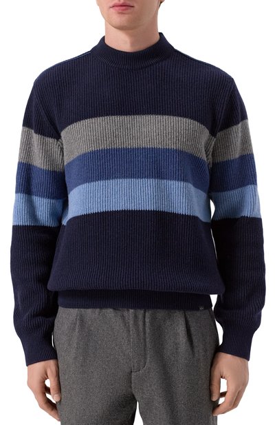 Шерстяной свитер PAUL&SHARK темно-синего цвета по цене 44900 руб., арт. 15311050, фото 3 Шерстяной свитер PAUL&SHARK, арт. 15311050, фото 3