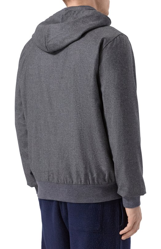 Шерстяная толстовка Capobianco 19M403.FA00. Серый  19M403.FA00. Фото 4
