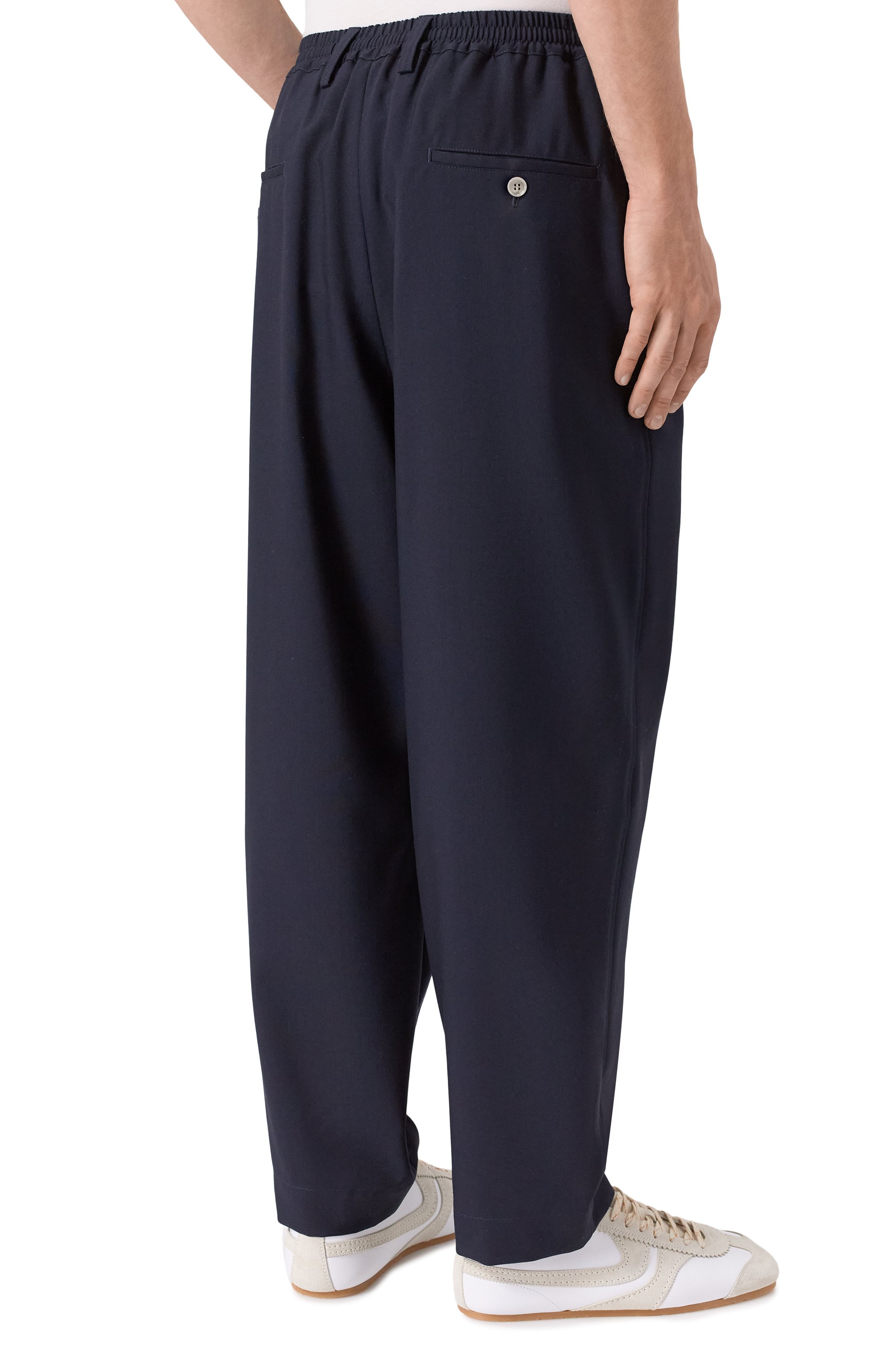 Шерстяные брюки MARNI, арт. PUMU0017U6/UTW839, фото 4