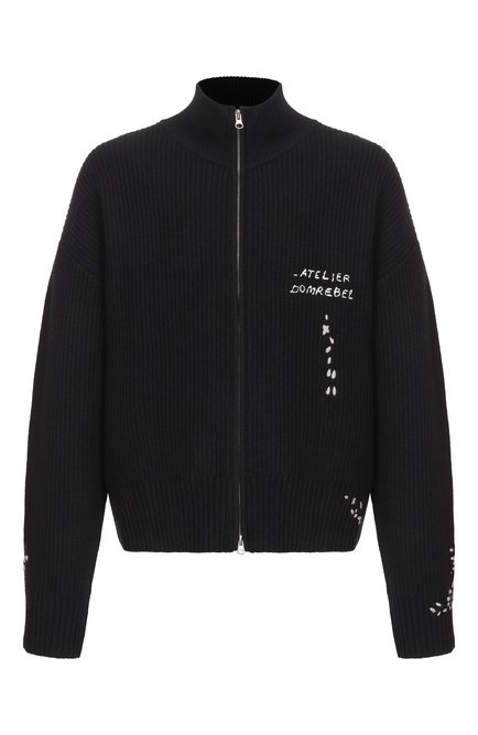 Мужской шерстяной кардиган DOMREBEL, арт. M DADDY/KNIT ZIP CARDIGAN