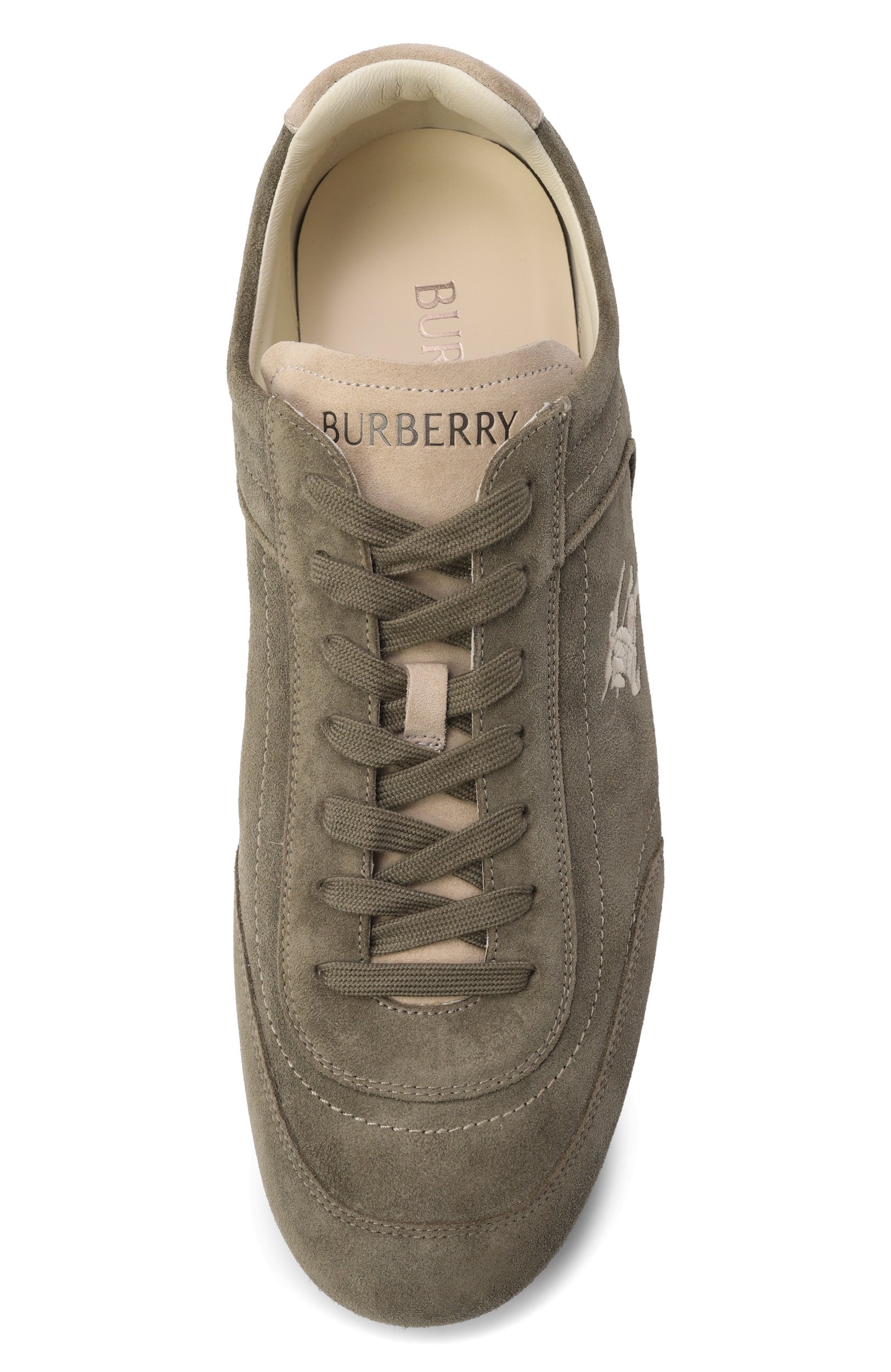 Замшевые кеды knight runner BURBERRY, арт. 8127475, фото 5