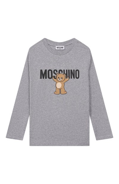 Хлопковый лонгслив MOSCHINO, арт. HT000J/LAA10/10-14