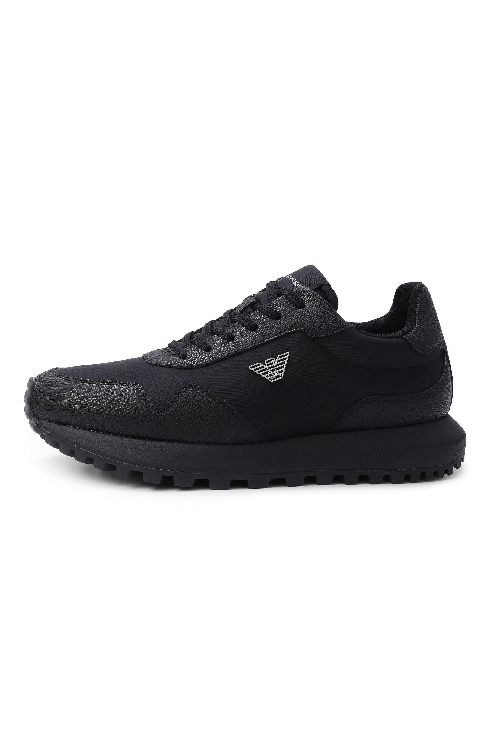 Комбинированные кроссовки EMPORIO ARMANI, арт. EM003738/AF19532, фото 3