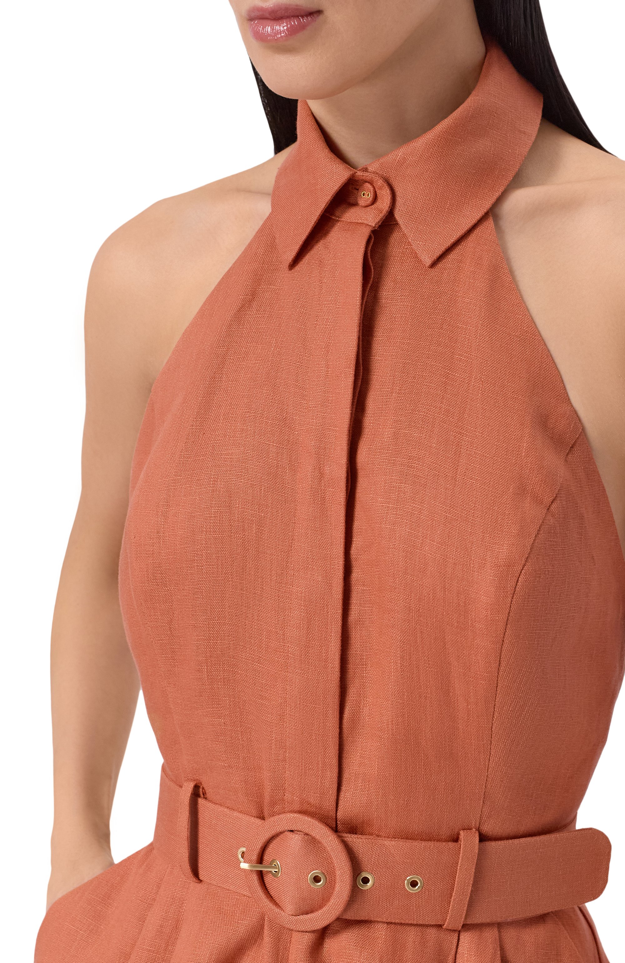 Льняной комбинезон ZIMMERMANN, арт. 3117YRS261, фото 4