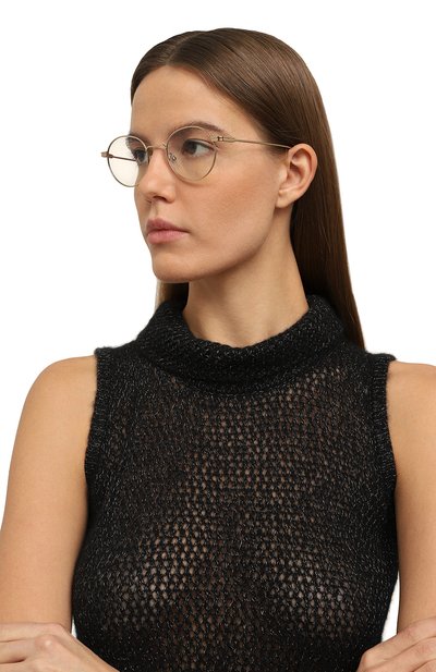 Оправа DITA золотого цвета по цене 39100 руб., арт. LSA-113/01, фото 2 Оправа DITA, арт. LSA-113/01, фото 2