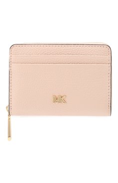 Женские кожаное портмоне mott MICHAEL MICHAEL KORS светло-розового цвета, арт. 34F9GF6Z1L | Фото 1 (Материал: Натуральная кожа; Материал сплава: Проставлено; Нос: Не проставлено; Статус проверки: Проверена категория)