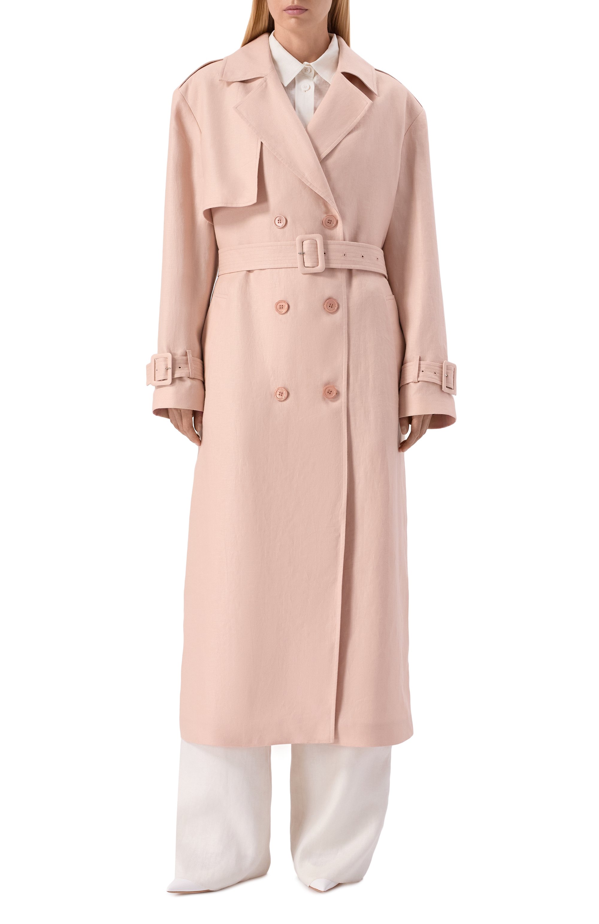 Льняной тренч MVST, арт. M26.2PW.J905/T30, фото 3