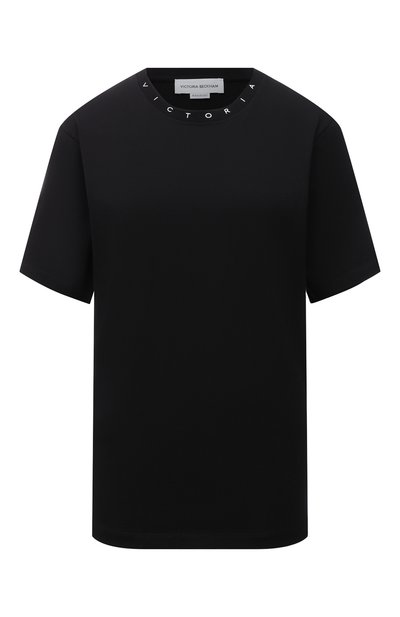 Женская хлопковая футболка VICTORIA BECKHAM, арт. 1122JTS003250A