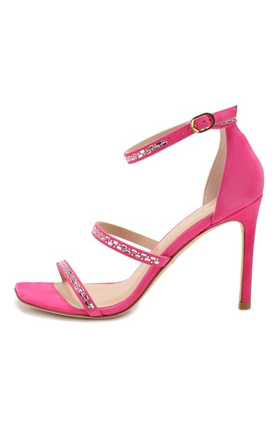 Замшевые босоножки STUART WEITZMAN, арт. S6155, фото 3