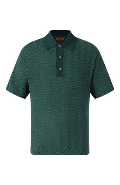 Мужская хлопковое поло MISSONI, арт. US25S20N/BR0122