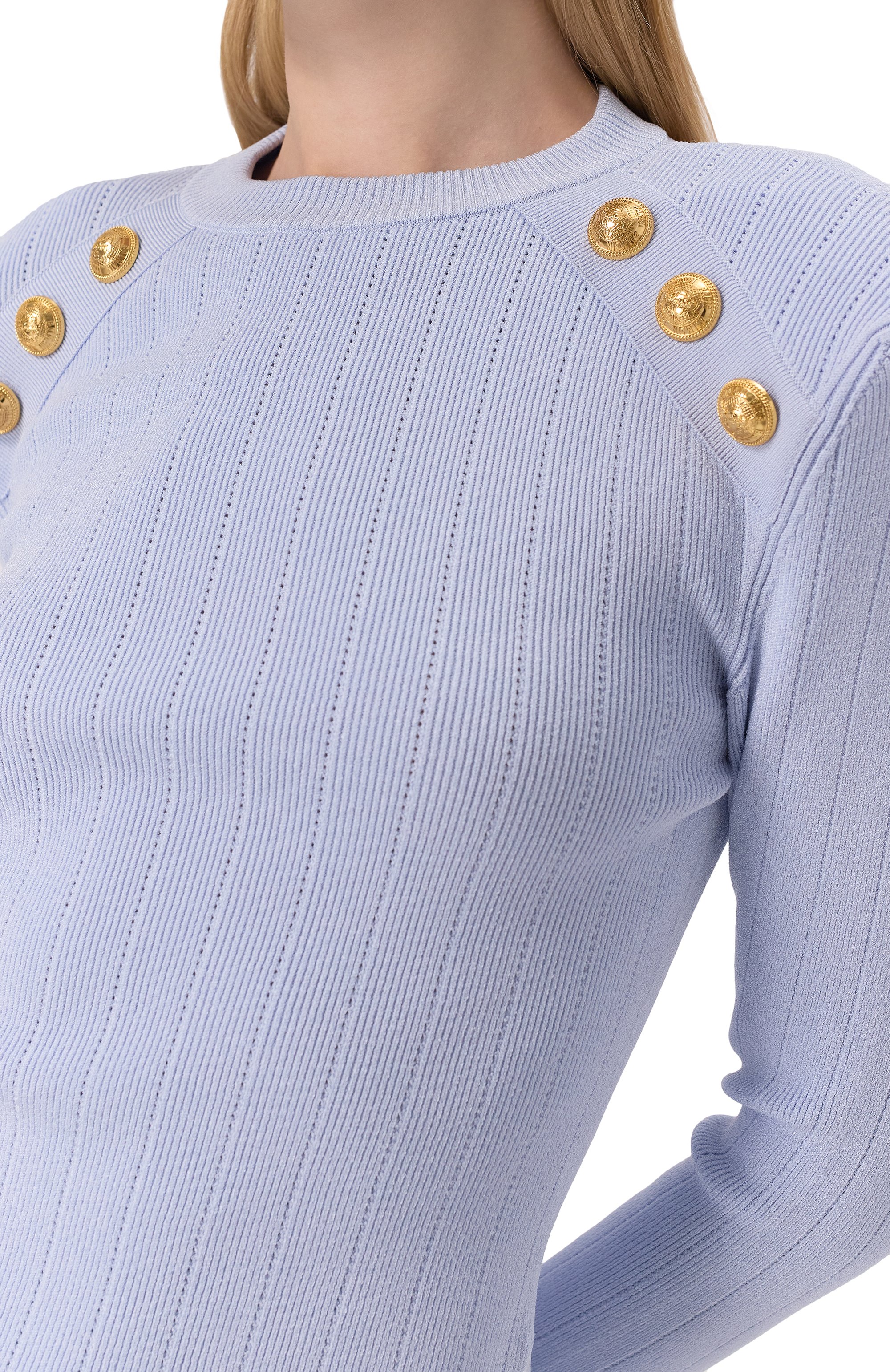 Пуловер из вискозы BALMAIN, арт. EF1KD001/KB07, фото 5