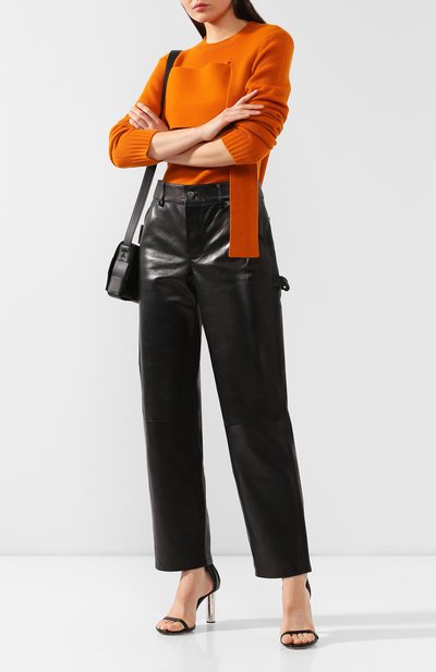 Кожаные брюки BOTTEGA VENETA, арт. 572073/VF3G0, фото 2