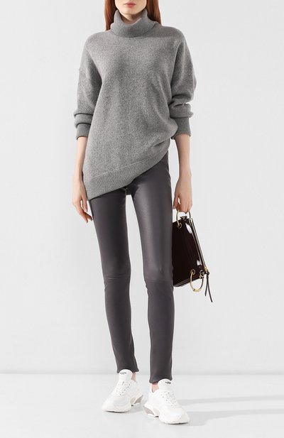 Кожаные легинсы DROME, арт. DPD1717C/D074C, фото 2