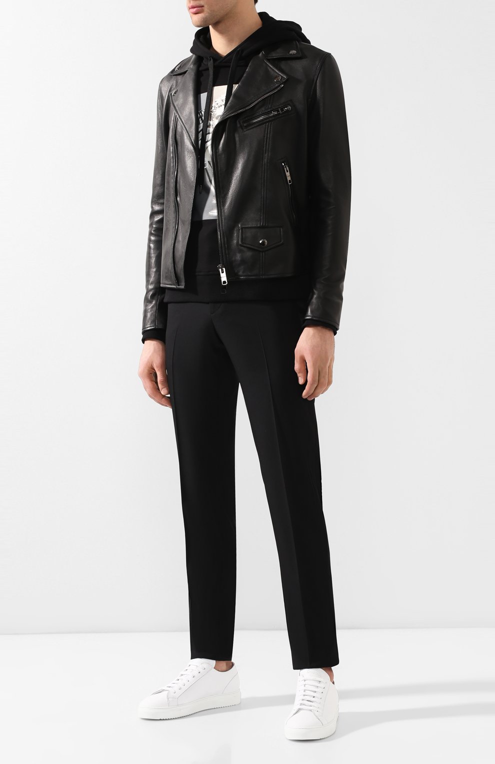 Кожаные кеды DOUCAL'S, арт. DU2335ERICUZ109IW00, фото 2